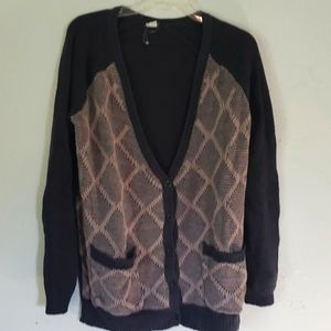 Wild pearl cotton cardigan